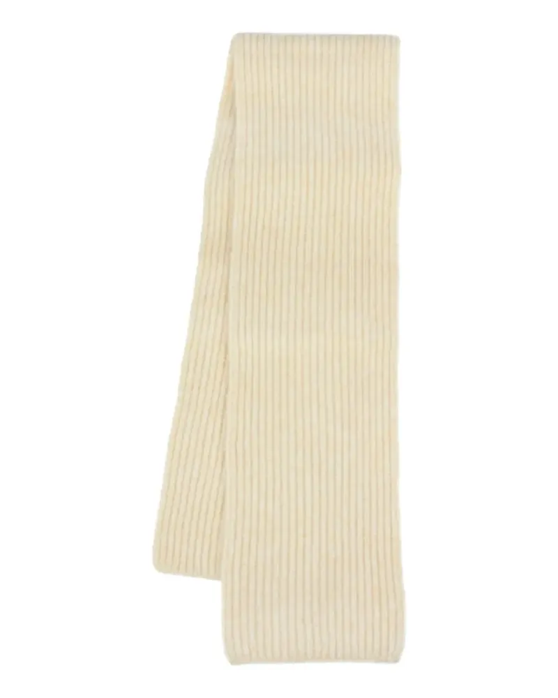 A.P.C. Lola ribbed-knit scarf - Gelb Gelb