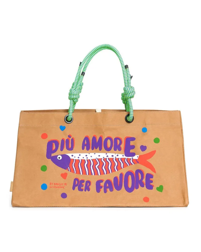 BRIGITTE Amore Strandtasche - Nude Nude