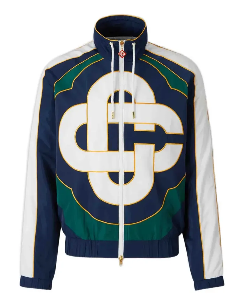Casablanca Paris Jacke mit Kontrasteinsätzen - Blau Blau
