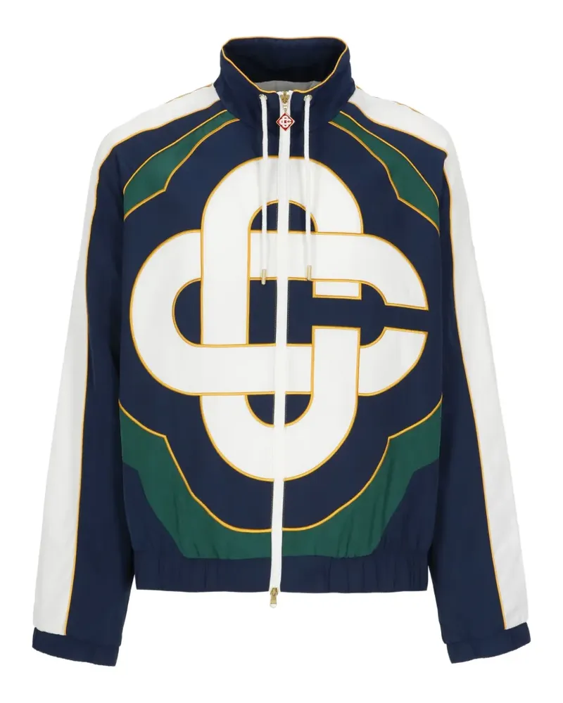 Casablanca Paris Jacke mit Kontrasteinsätzen - Blau Blau