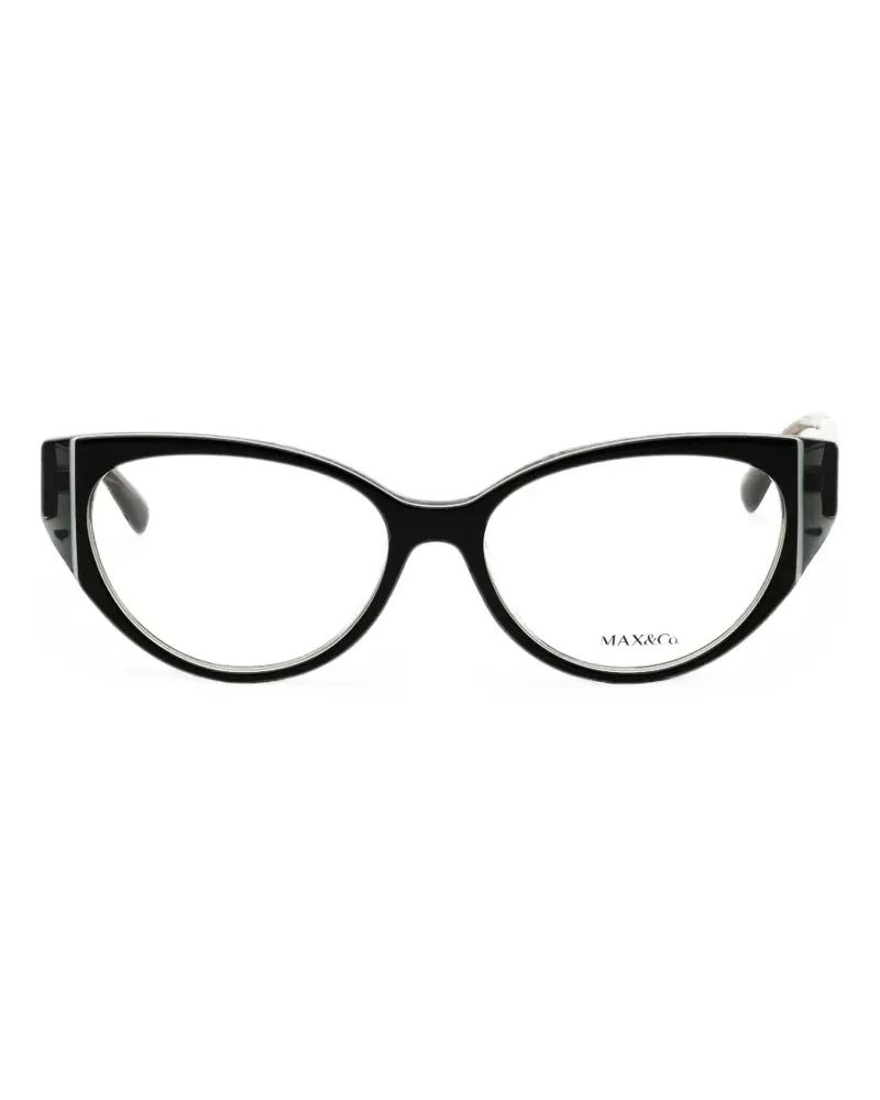 MAX&Co. cat-eye frame glasses - Schwarz Schwarz