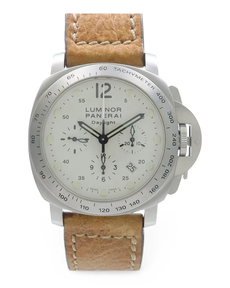 OFFICINE PANERAI 2008 Luminor Chrono Daylight 44mm watch - Weiß Weiß
