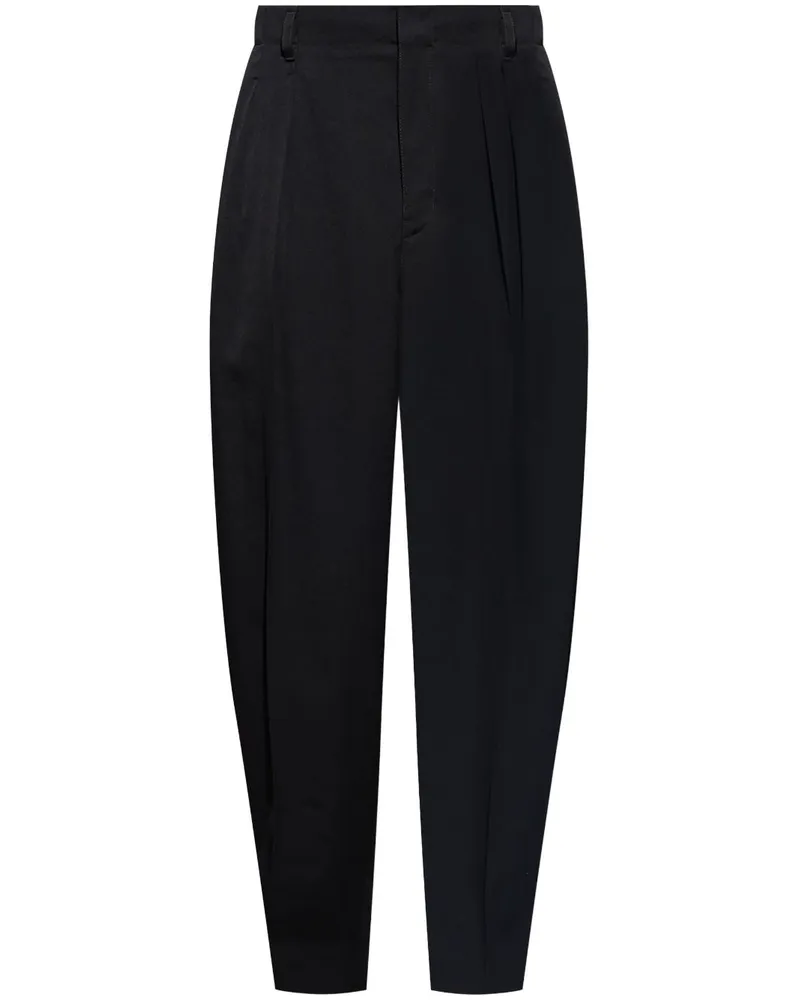 Christophe Lemaire Klassische Bundfaltenhose - BK999 BLACK Bk999