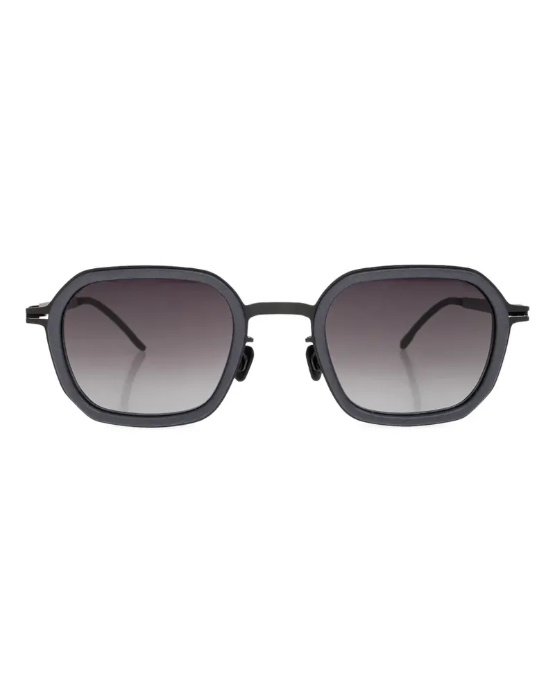 Mykita Sonnenbrille mit eckigem Gestell - Grau Grau
