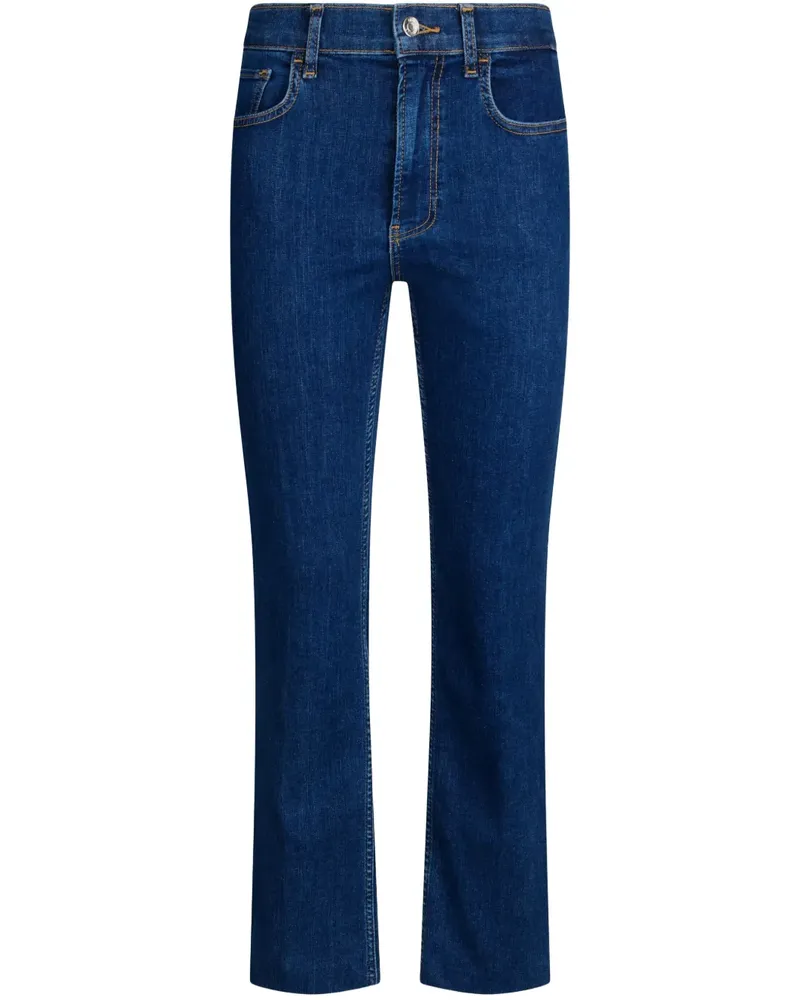 Liu Jo Bootcut-Jeans mit hohem Bund - Blau Blau