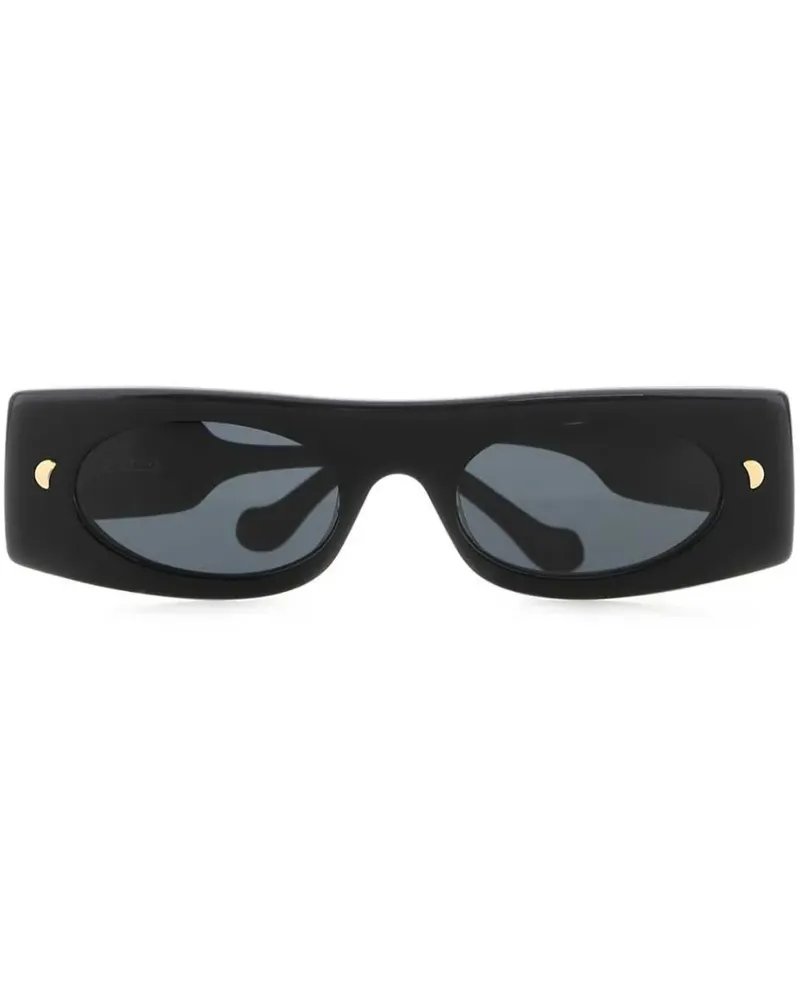 Nanushka Ruthie Sonnenbrille - Schwarz Schwarz