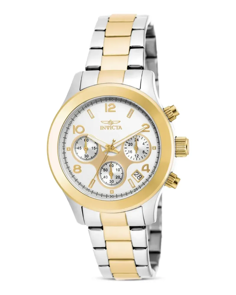 Invicta Angel Armbanduhr 38mm - Weiß Weiß