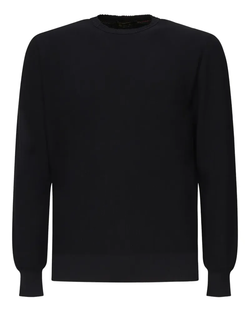 Loro Piana Walkery Pullover mit Rundhalsausschnitt - Blau Blau