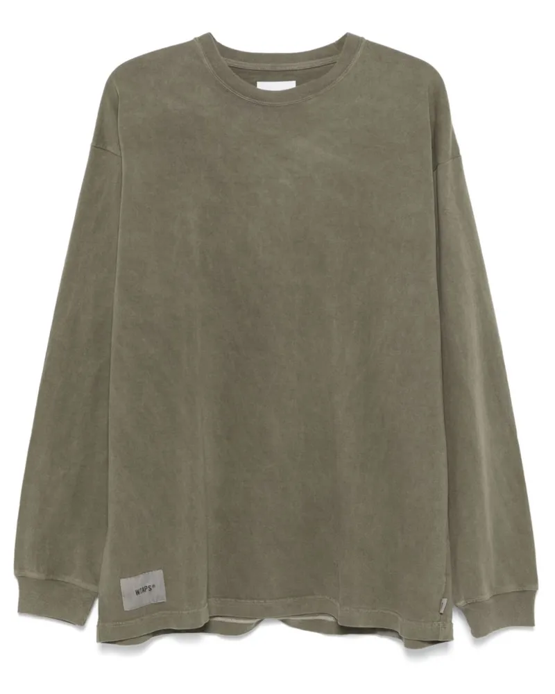WTAPS T-Shirt mit Logo-Patch - Grün Grün