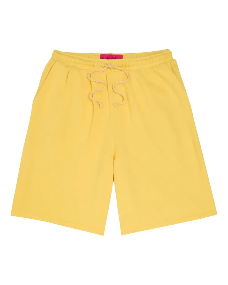 The Elder Statesman Shorts mit Kordelzug - Gelb Gelb