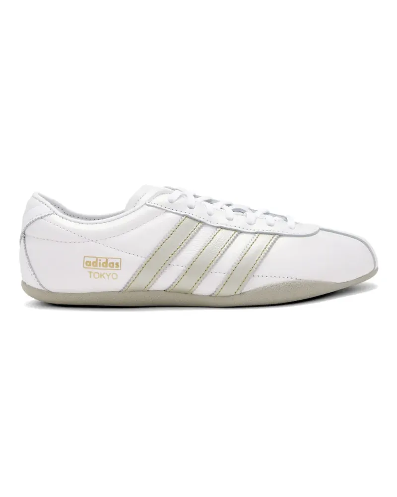 adidas Tokyo Sneakers mit Streifen - Weiß Weiß