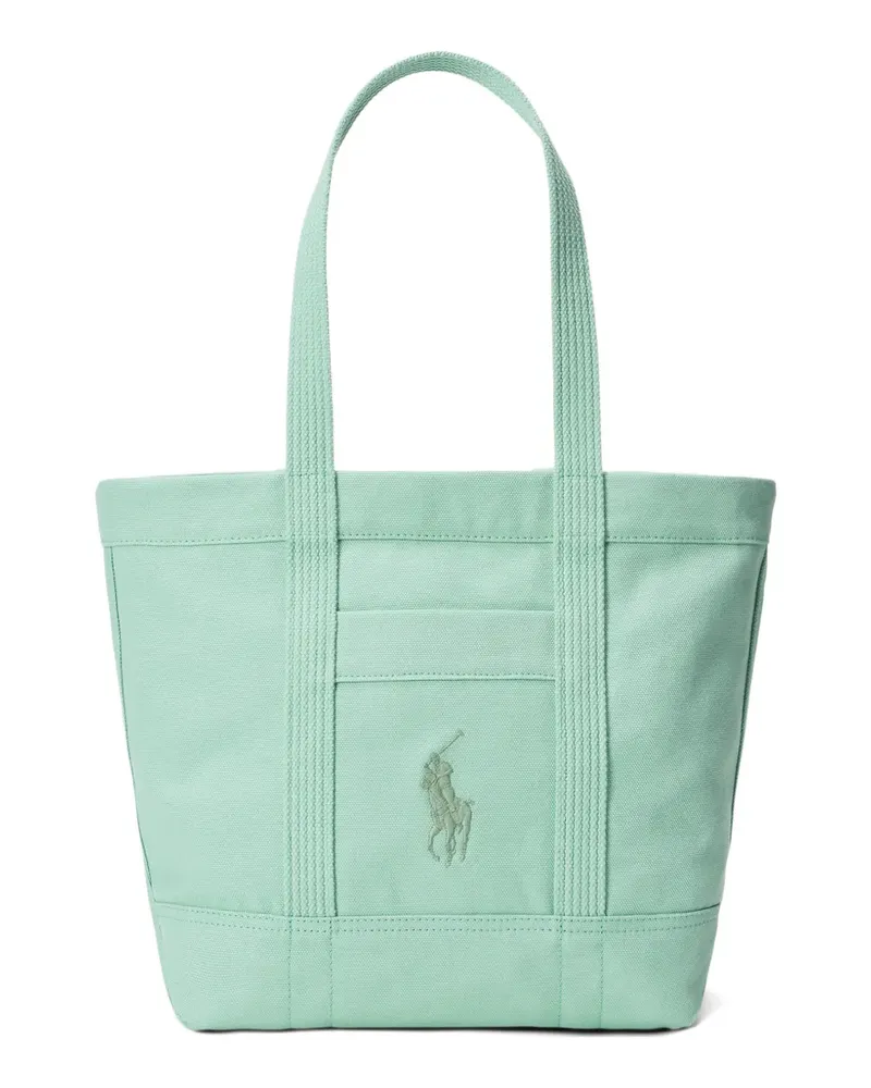 Ralph Lauren Shopper mit Stickerei - Grün Grün