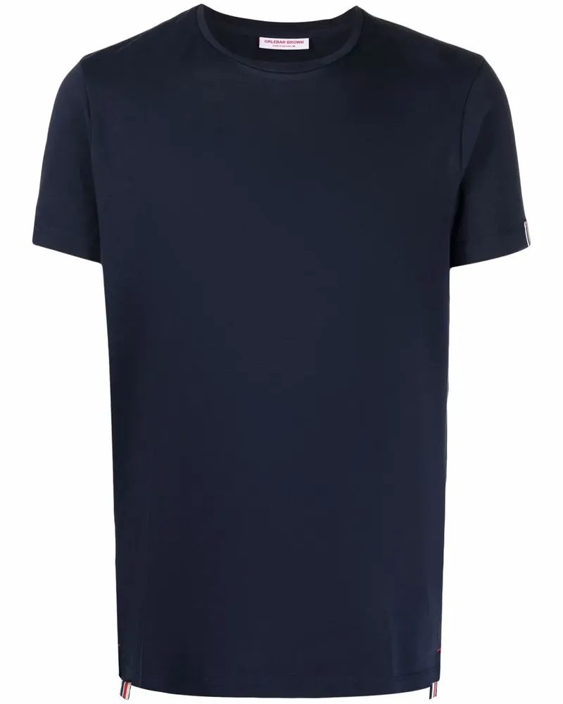 Orlebar Brown T-Shirt mit rundem Ausschnitt - Blau Blau