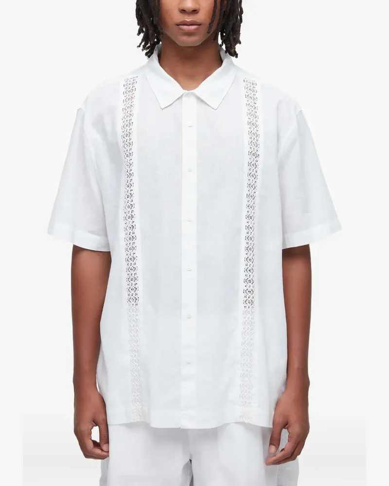 Osklen Hemd mit Stickerei - Weiß Weiß