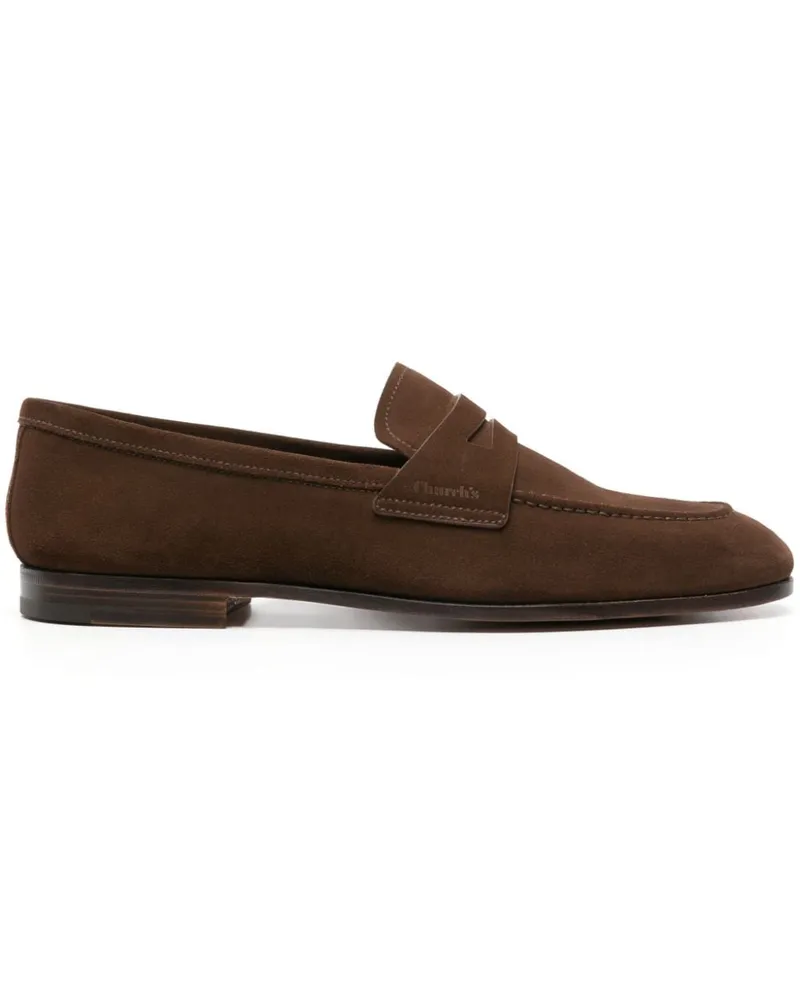 Church's Maesteg Loafer aus Wildleder - Braun Braun