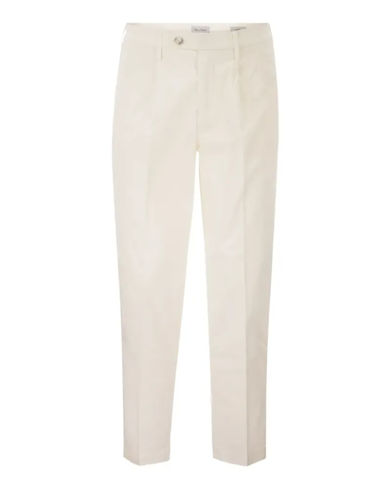 Re-HasH Marc front-pleats trousers - Nude Nude