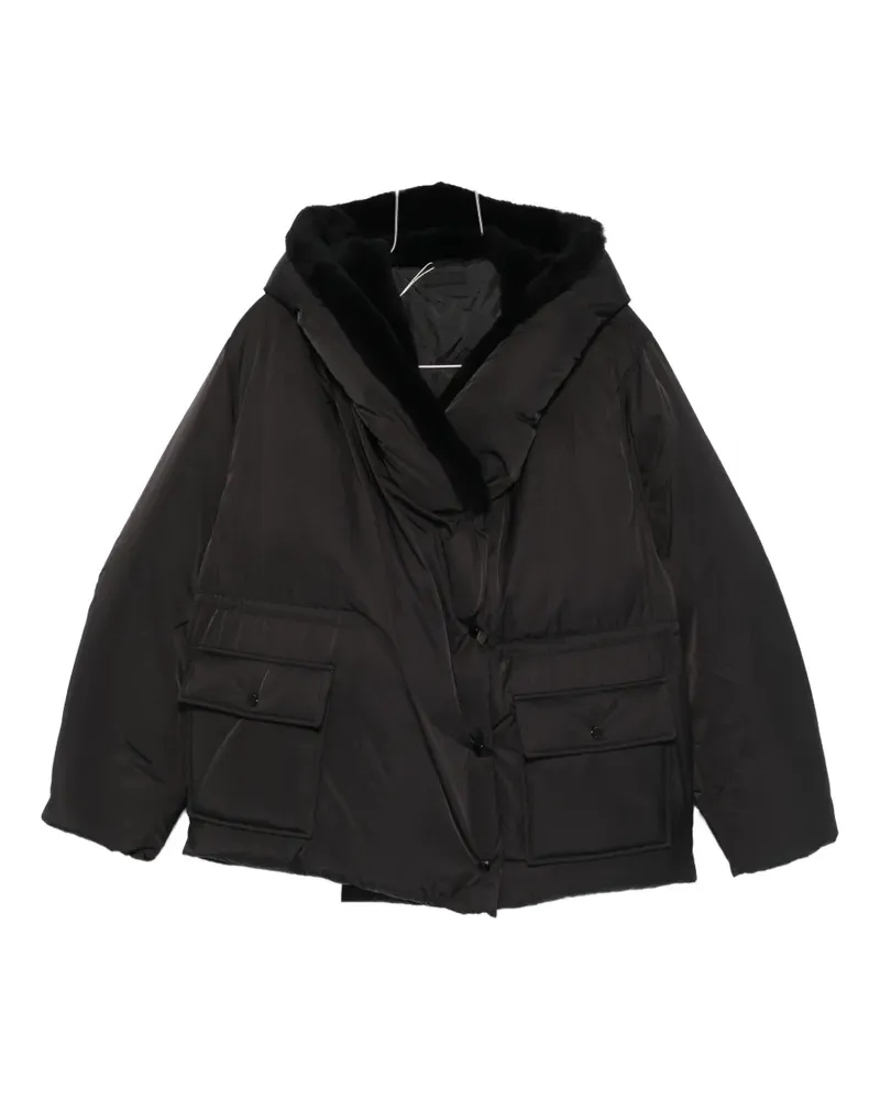 Totême Gesteppte Jacke - Schwarz Schwarz