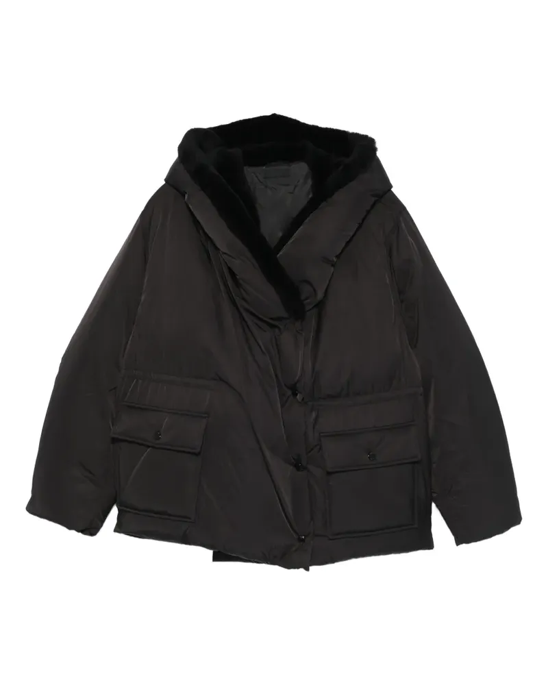 Totême Gesteppte Jacke - Schwarz Schwarz