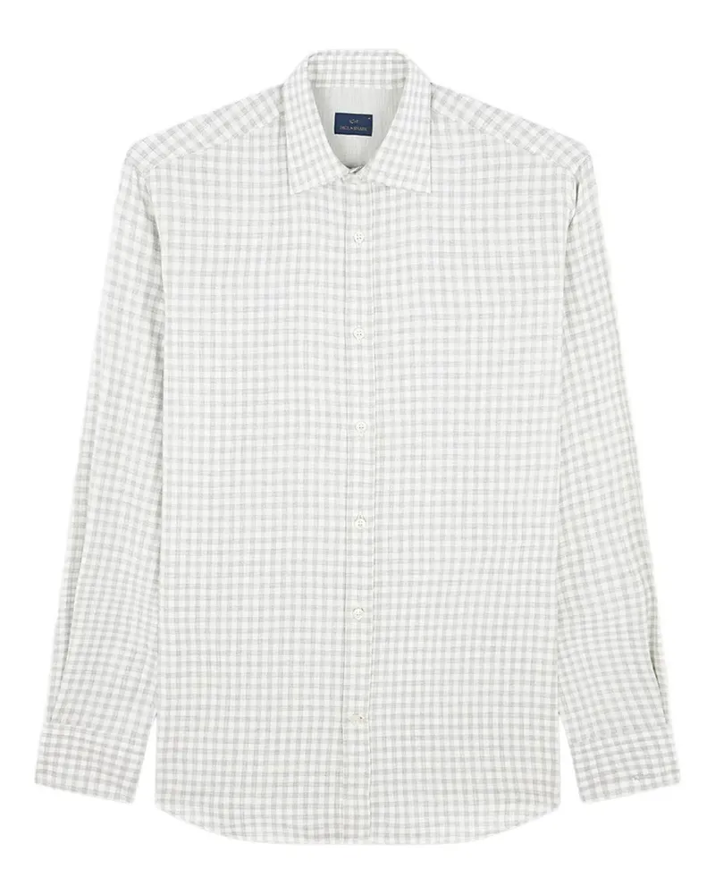 Paul & Shark check-pattern cotton shirt - Weiß Weiß