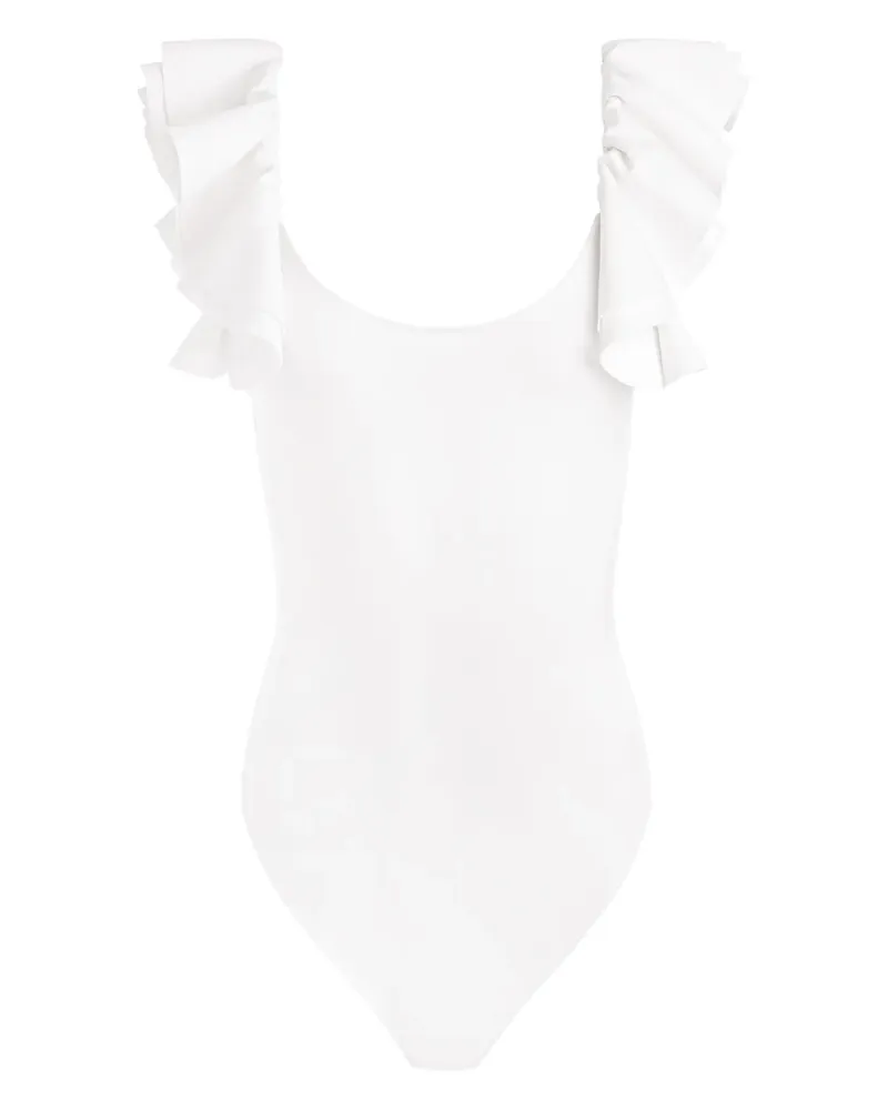 Alice + Olivia Tawny Body - Weiß Weiß