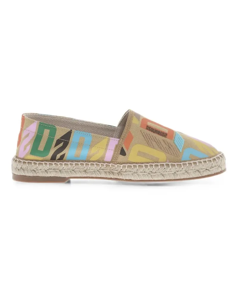 Dsquared2 monogram espadrilles - Gelb Gelb