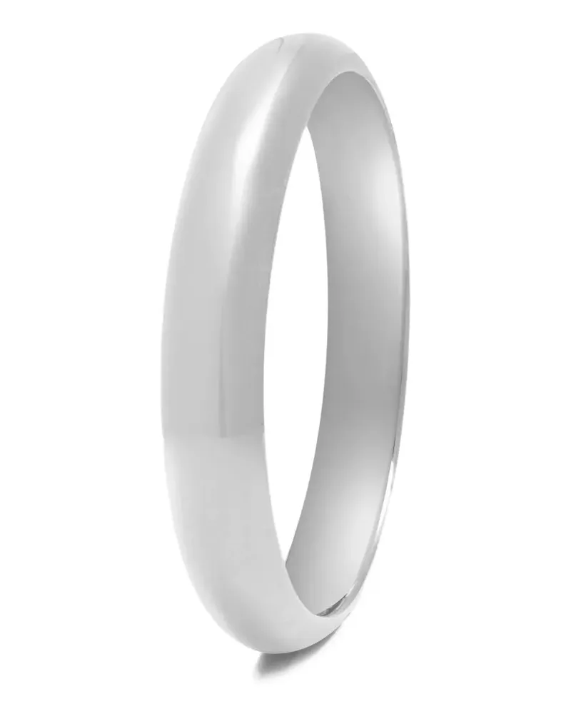 Nialaya Runder Classic Armreif - Silber Silber