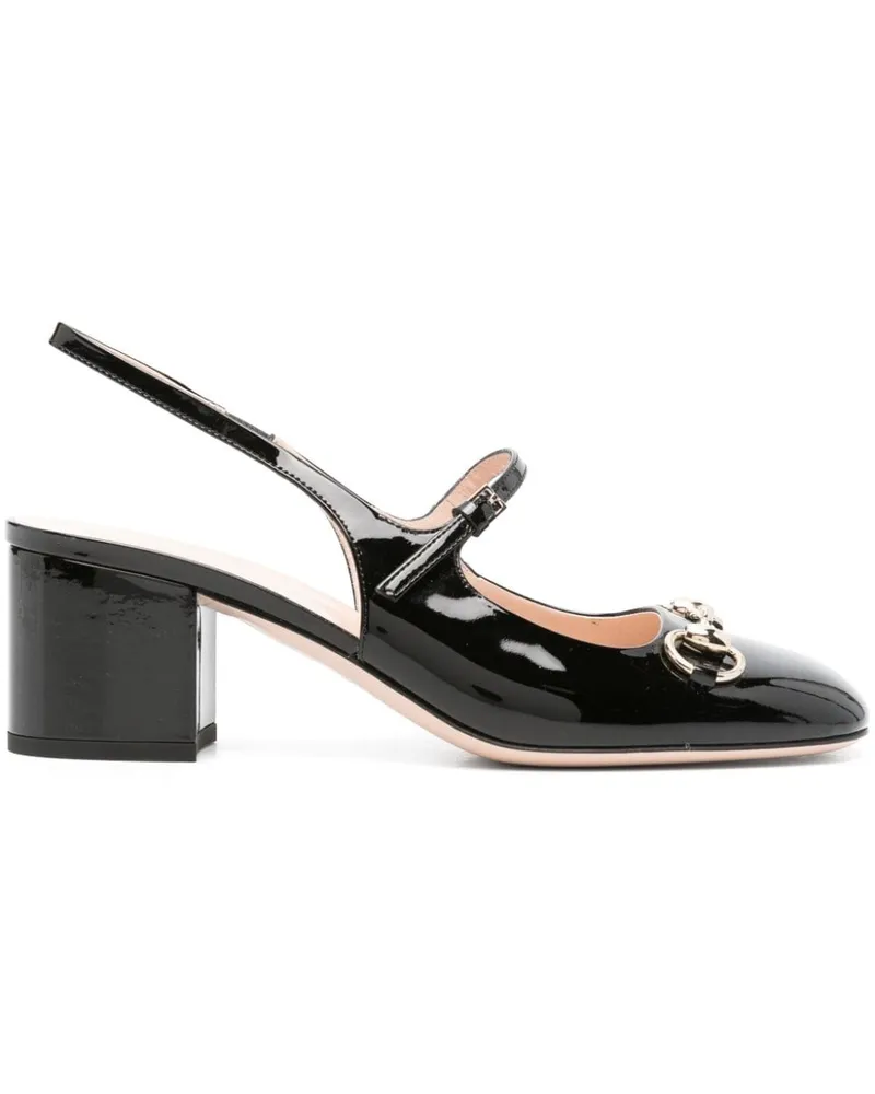 Gucci Horsebit Pumps 60mm - Schwarz Schwarz