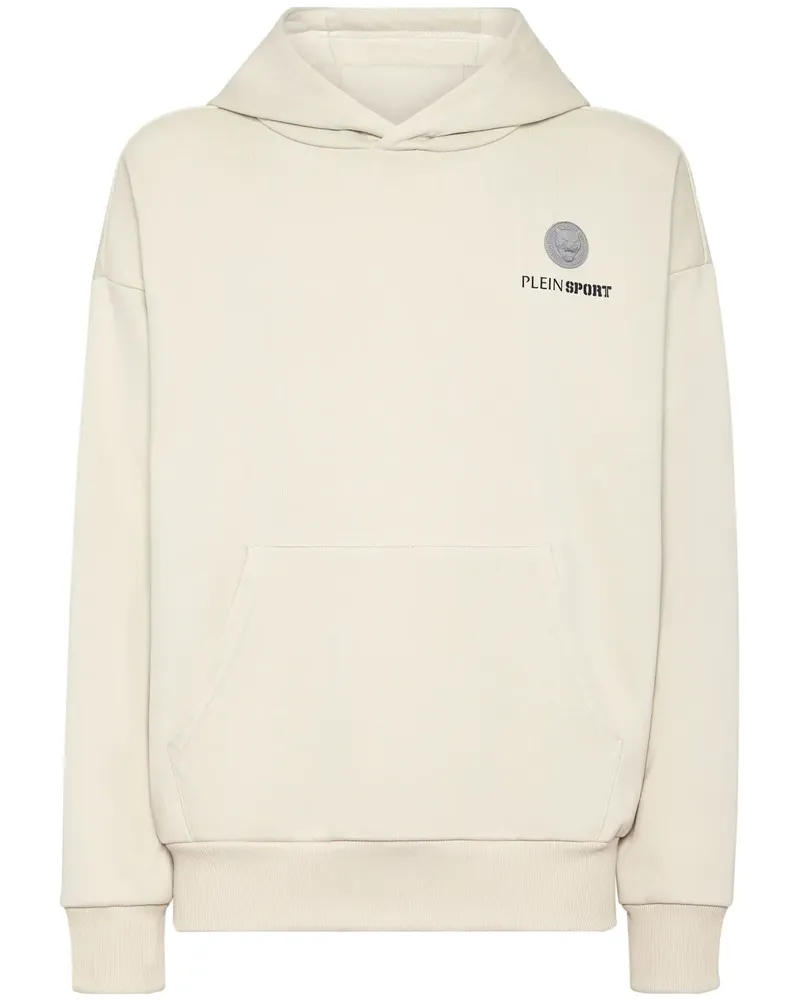 Philipp Plein Hoodie mit Logo-Print - Grau Grau