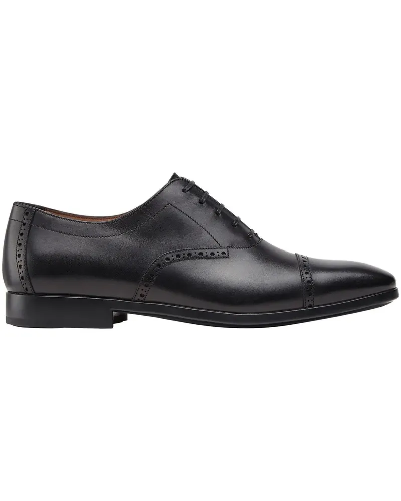 Ferragamo perforated-detail Oxford shoes - Schwarz Schwarz