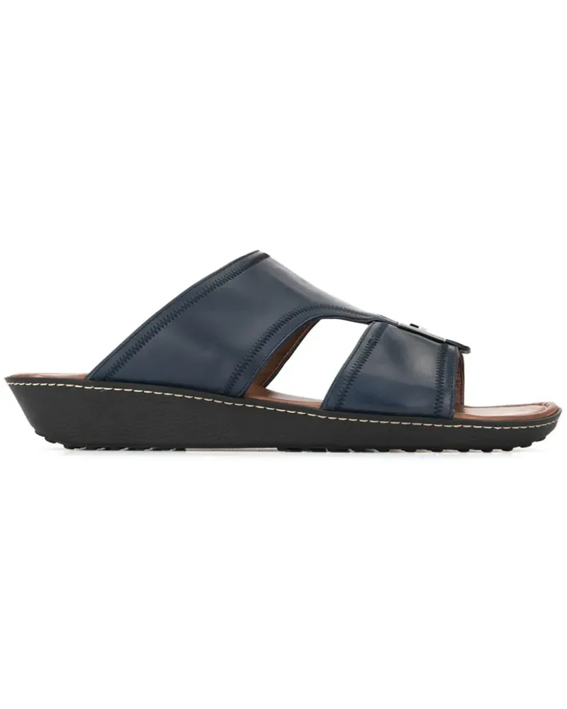 TOD'S Pantoletten mit Logo - Blau Blau