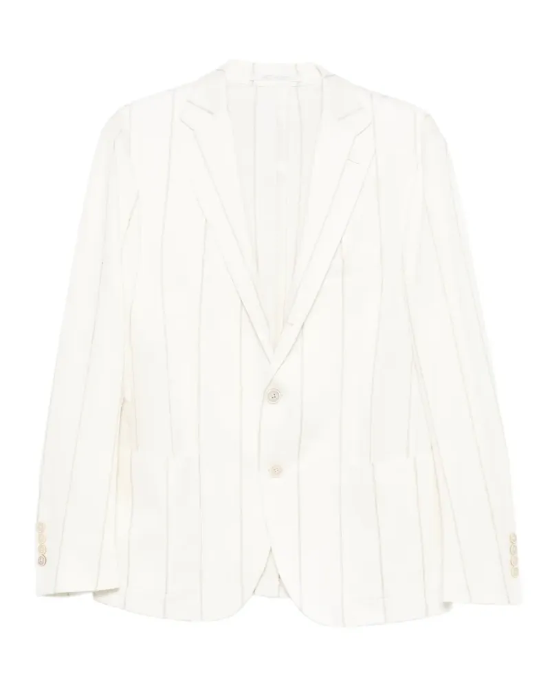 Eleventy Gestreiftes Sakko - Nude Nude