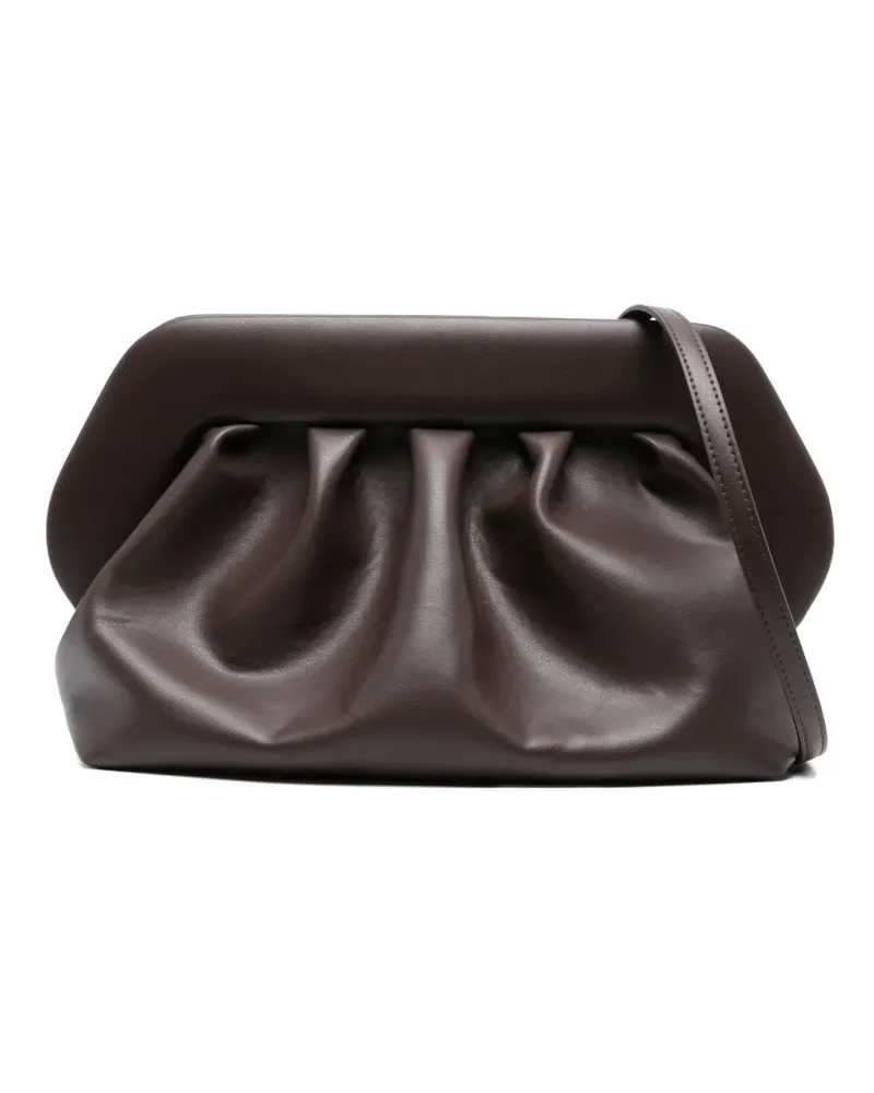 THEMOIRÈ Bios Clutch - Braun Braun