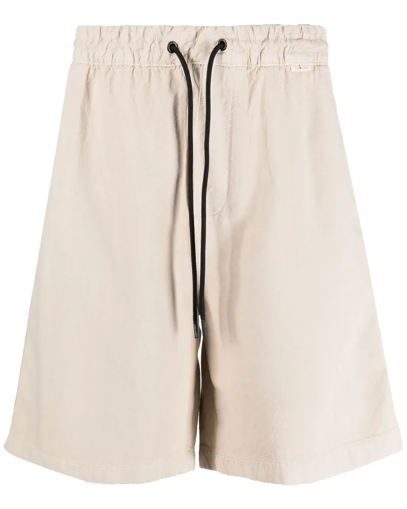 Calvin Klein Joggingshorts mit Kordelzug - ACE Stony Beige Ace