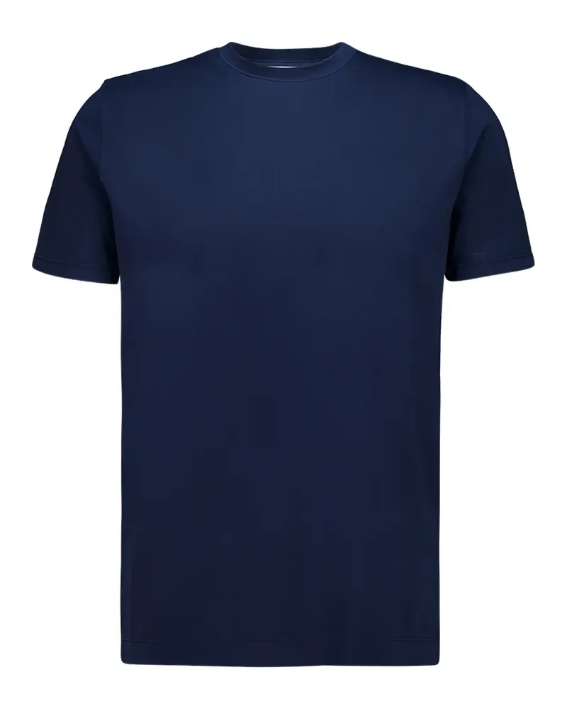 Boglioli T-Shirt mit Rundhalsausschnitt - Blau Blau