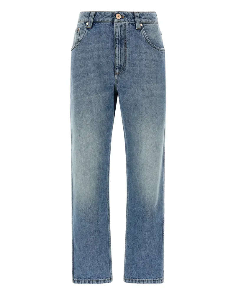 Brunello Cucinelli five-pocket jeans - Blau Blau