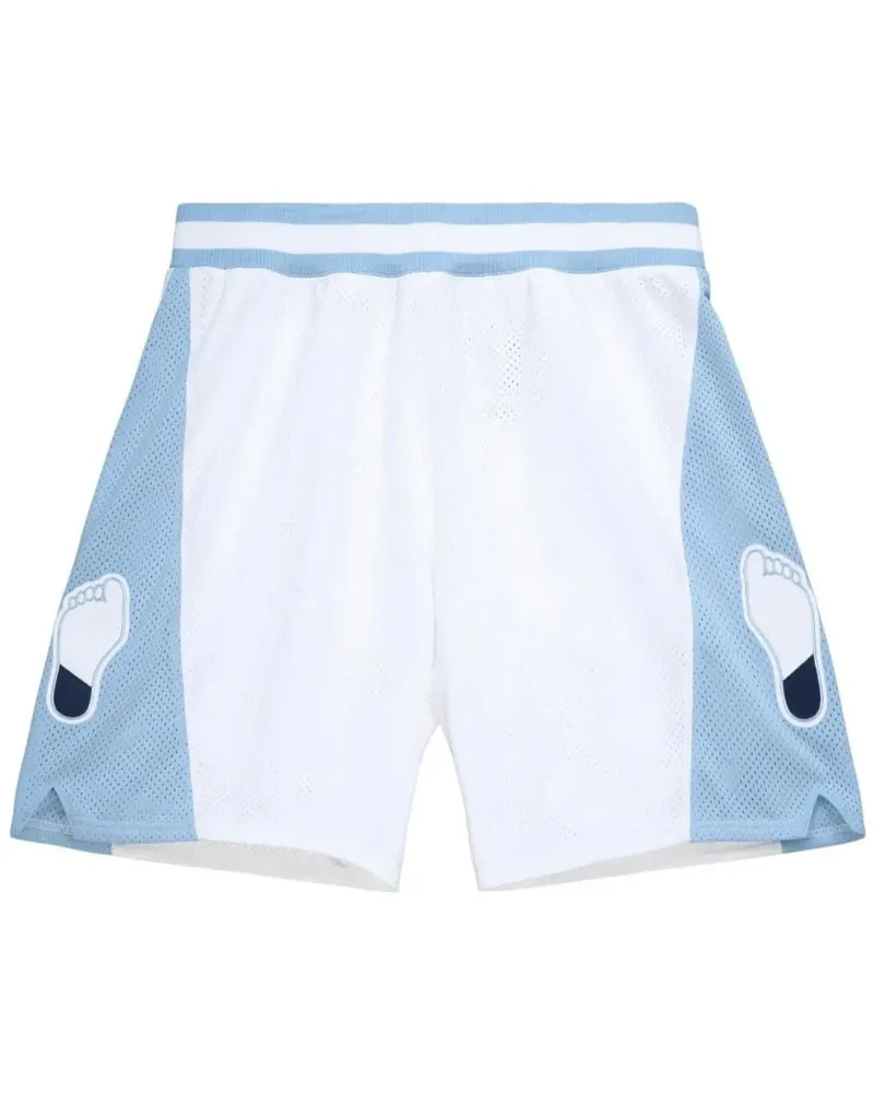 Mitchell & Ness NCAA North Carolina Tarheels 1983 Basketball-Shorts - Weiß Weiß