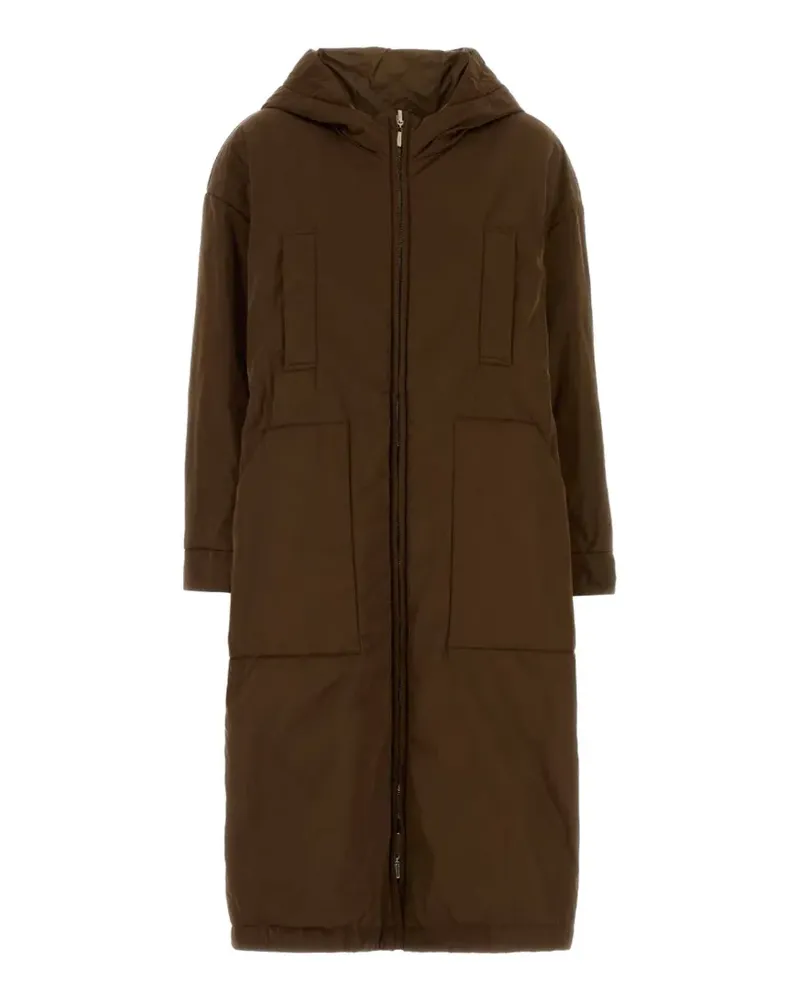 Max Mara Wattierter Bosco Kapuzenmantel - Braun Braun