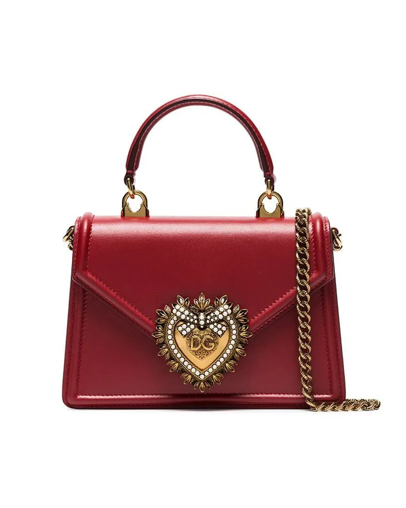Dolce & Gabbana Kleine Devotion Handtasche - Rot Rot