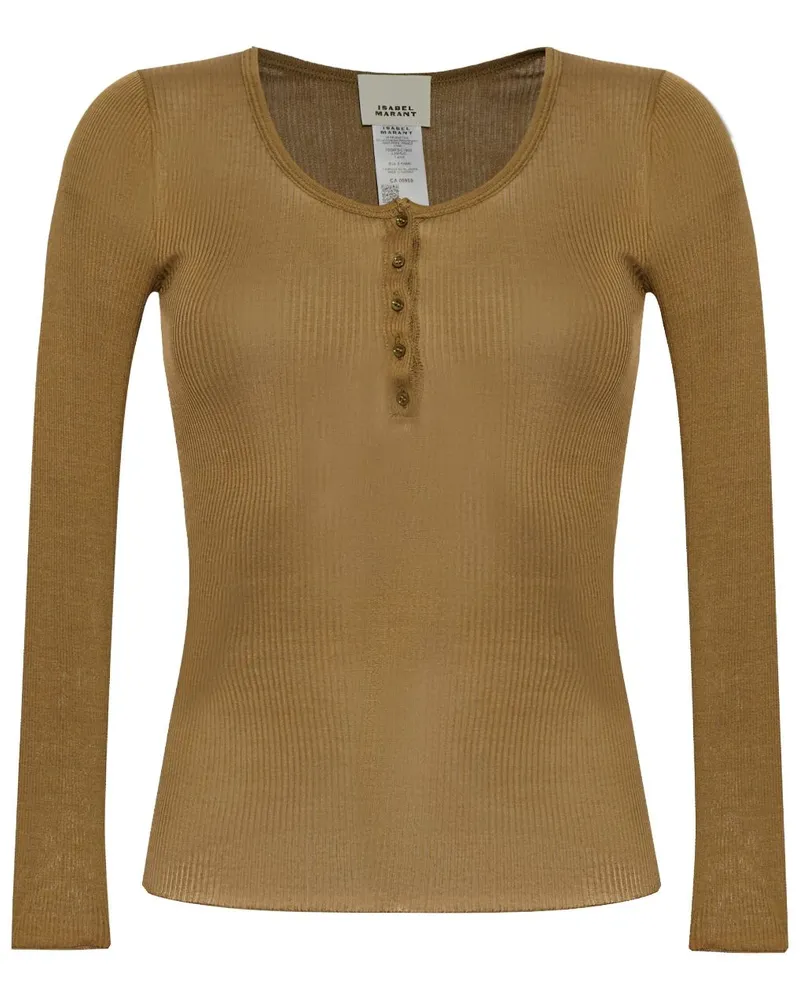 Isabel Marant Lamylic T-Shirt - Grün Grün