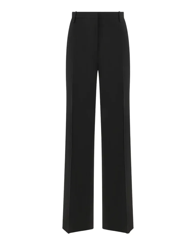 Fendi Klassische Hose mit Bügelfalten - Schwarz Schwarz