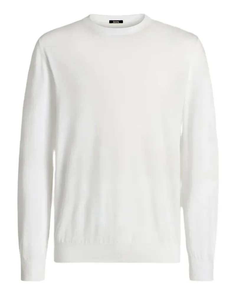 Kiton T-Shirt mit rundem Ausschnitt - Weiß Weiß