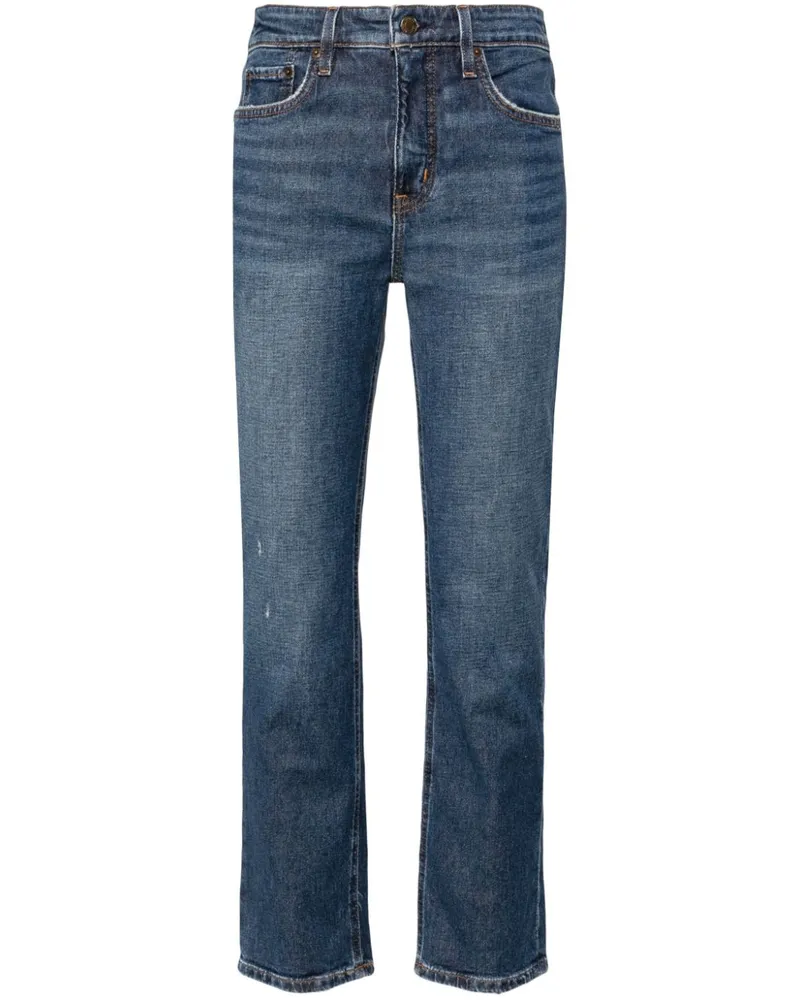 Ralph Lauren Schmale Cropped-Jeans - Blau Blau
