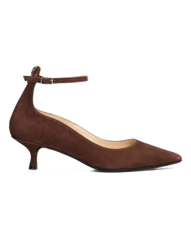 Anna F. pointed-toe ankle-strap pumps - Braun Braun