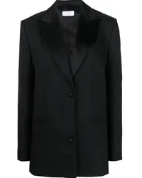 OFF-WHITE Einreihiger Smoking-Blazer Schwarz