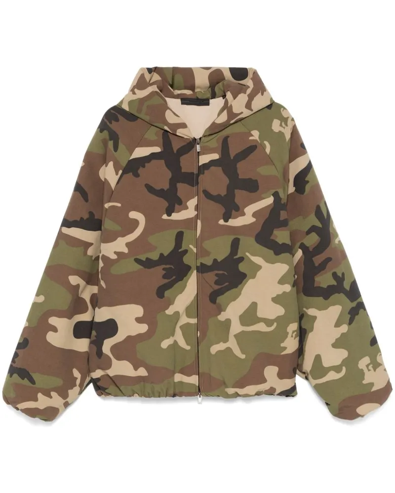 Fear of God Jacke mit Camouflage-Print - Braun Braun