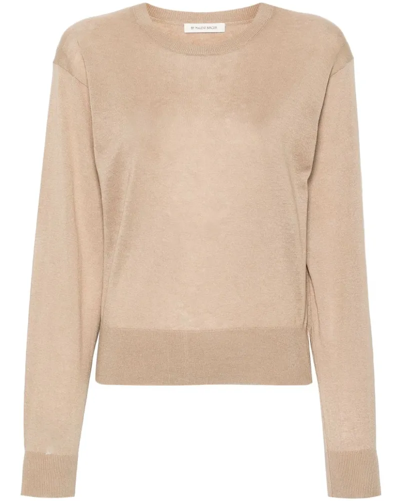 By Malene Birger Mantea Pullover mit rundem Ausschnitt Nude