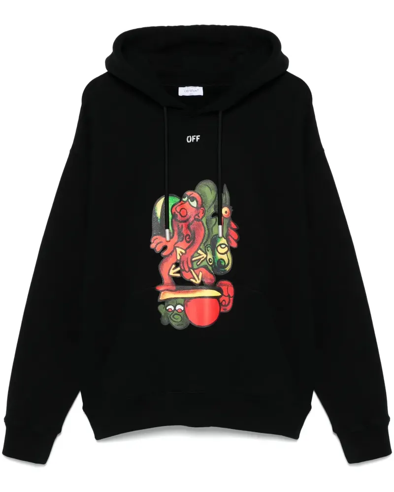 OFF-WHITE Nana Skate Hoodie - Schwarz Schwarz