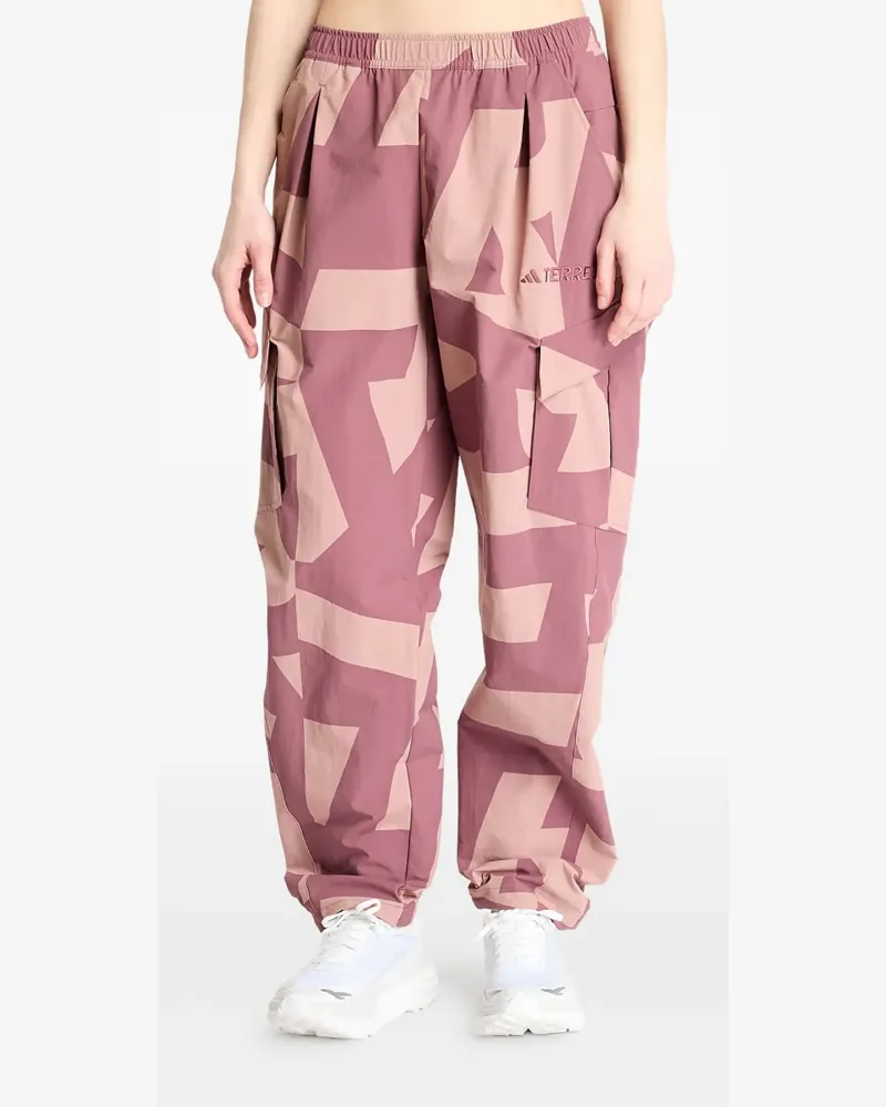 adidas Xploric Terrex printed cargo trousers - Rosa Rosa