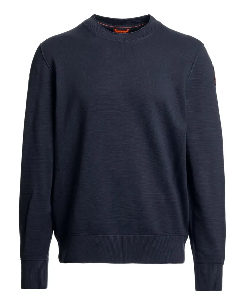 Parajumpers Pullover mit Logo-Patch - Blau Blau