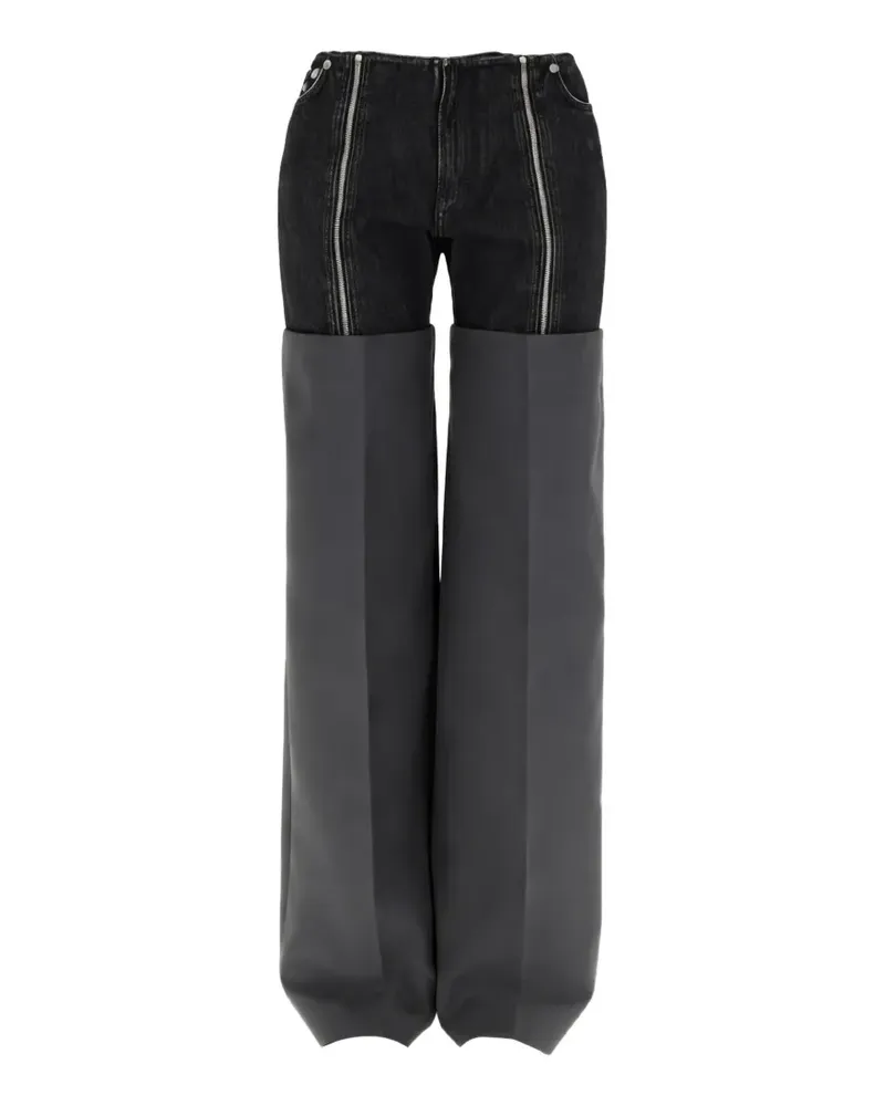 Jean Paul Gaultier Hose mit Reißverschluss - Grau Grau